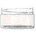50 Pack 2oz Clear Plastic Containers with Lids - Ideal for Sugar Scrubs, Cosmetics, Lotions, Body Butters, and Slime - Refillable and Durable - Buy Online on GoSupps.com