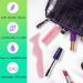 SHANPIN Eyeliner Stencils: Reusable Silicone Makeup Assistant Tool - 5 in 1 Pink Eyelash Shield, Eyebrow Shaping, Jaw Line, Lip Line - Perfect for Beginners - Buy Online on GoSupps.com