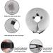 Pet Sppies Inflatable Collar for Dogs & Cats - Comfortable Recovery & Swimming Protective Pillow (XL/Gray) - Magic Zipper Neck Protection - Buy Online on GoSupps.com