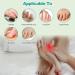 Soft Silicone Tailor Bunion Corrector & Pads - Size L | Toe Straightener & Separator for Bunion Pain Relief - Anti-Slip & Comfortable Design - Buy Online on GoSupps.com