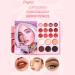 Face Makeup Palette - 12 Colors Lipstick Book Style 24 Colors Eyeshadow Palettes for Women Girls Travel Makeup Beauty Party Stage - Buy Online on GoSupps.com