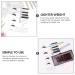 Buy Beaupretty Eyelash Display Board | Grafting Supply & Holder for Eyelash Extensions | Transparent Acrylic Storage Tray & Glue Rack | 1pc - Buy Online on GoSupps.com