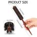 Mini Bristle Barts Brush for Men & Women - 2.7cm Round Wild Boar Bristle Hairbrush for Blow-Drying & Natural Curls - Small Round Hairbrush 6886 - Buy Online on GoSupps.com