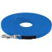 LENNIE BioThane Tracking Leash for Dogs 15-25kg | 1m Long No Hand Loop | Durable Azure Blue  - Buy Online on GoSupps.com
