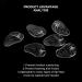 GORGECRAFT 6 Pairs Gel Metatarsal Pads - Self-Adhesive Silicone Forefoot Padding for Sandals & Flip Flops | No Slip Toe Post Cushions | Ball of Foot Protectors (Clear - Buy Online on GoSupps.com