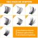Buy D Curl 12mm Eyelash Extensions - 72PCS DIY Individual Eyelashes for Beginners - Reusable Eyelash Tufts (B09 D-12mm) - International Shipping Available - Buy Online on GoSupps.com