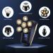 Roziapro Head Shavers for Men 6D Electric Rotary Shaver Multifunctional Mens Bald Head Shaver Cordless Electric Razor for Men Waterproof Head Shaver Rechargeable Razors for Balding Man - Buy Online on GoSupps.com