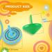 Annhao 30-Piece Wooden Circle Toy Set for Kids | Gyroscope Birthday Party Filler | Ages 3-7 - Ideal Gift - Buy Online on GoSupps.com