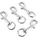Yaegoo 4 Pack 316 Stainless Steel Swivel Eye Bolt Trigger Snap Hooks 3-1/2'' Marine Grade Single Ended Flagpole Snap Clips for Scuba Diving/Pet Leash/Keychain/Tarp Covers - Buy Online on GoSupps.com