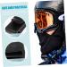 Minkissy Ski Helmet Accessories - Masked Hook Plastic Shield & Clip for Ski Masks | International Shipping Available - Buy Online on GoSupps.com