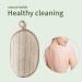 PERIEMALA Bath Sponge (Pack of 3) - Premium Loofah Exfoliating Body Scrubber for Women and Men - Natural Shower Essential for Skin Care - 4.33 x 6.3 Inch Ellipse - Buy Online on GoSupps.com