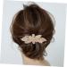 Angoily hair sparkle hair clips headgear hair clip Miss hair styling accessories vintage wedding top clip Korean fashion white large spring ponytail crystal - Buy Online on GoSupps.com