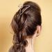 WLLHYF Large Gold Claw Clip for Thick & Thin Hair - Non-Slip Metal Hair Barrette for Women - Fashion Hair Accessory for Girls - Buy Online on GoSupps.com
