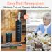 Zoksi Travel Pill Organizer - Portable 7-Day Supplement Holder with Lanyard | Weekly Pill Box for Home Office & Travel (Black - Buy Online on GoSupps.com