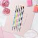 ANGENIL 5 Pcs Acrylic Nail Art Brushes & Dotting Pen Set for DIY Manicure | Nail Art Tools for Drawing, Painting, and Point Drill Designs - Buy Online on GoSupps.com