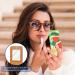 Travel Lipstick Organizer Case - Portable Makeup Bag with Mirror in Watermelon Green | eCommerce International Shipping - Buy Online on GoSupps.com