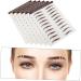 Didiseaon 6pcs Eyebrow Stickers Brow Stickers Eyes Artificial Eyebrow Tattoos Eyebrow Trimming Cosmetic 3d medium Brown - Buy Online on GoSupps.com