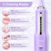 Cordless Water Flosser for Teeth with 5 Cleaning Modes and 5 Jet Tips - Portable, IPX7 Waterproof Oral Irrigator for Braces - Perfect for Home, Travel, and Office Use (Purple) - Buy Online on GoSupps.com