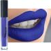 Mynena Blue Lipstick Matte Long Lasting Waterproof Lightweight Talc-Free Mica-Free Gluten-Free and Paraben-Free | Mavi