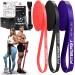 FitBeast Resistance Bands Set 3 Different Levels Pull Up Assist Bands for Strength Training Crossfit Powerlifting Muscle Toning Yoga Mobility Exercises Rehabilitation Full-Body Workout