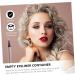MUSISALY 5pcs Eyeliner Empty Pipe Delineador Mini Lip Gloss Tubes Tweezer Cosmetic Bottle Gel Plastic Golden - Buy Online on GoSupps.com