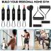 17pcs Resistance Bands Set for Full Body Workout | Wide Handles, Door Anchor, Ankle Straps, Carry Bag | Home Gym & Outdoor Fitness - Buy Online on GoSupps.com