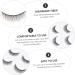 FOMIYES 10 Pairs Short False Eyelashes 3d Synthetic Eyelashes Fiber Makeup Eyelashes Dense Eyelashes Hair Eyelashes Lashes Stage Eyelash 6d Extend Artificial Fiber Cross - Buy Online on GoSupps.com
