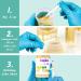 UTI Test Strips for Women - 4-in-1 + 100 Strips - Easy & Accurate Urinary Tract Infection Testing - Detects Leukocytes, Nitrite, pH, & UTI Severity - Includes Blood Test - Fast Results - Buy Online on GoSupps.com