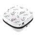 Guantierendiy Sanitary Napkin Storage Bag Koala Leaves Flower Menstrual Cup Pouch Nursing Pad Holder Tampon Bags Feminine Product Pouches Portable Period Kit Bag Color 1