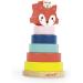 Janod Baby Forest Wood Stacking Fox | Early Childhood Learning Toys | Fine Motor Skill Development | Ages 1+ - J08014 Fuchsbabywald - Buy Online on GoSupps.com