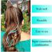 Feather Hair Extension Feather Hair Extension 20 Pieces Fake Hair I Tip Rainbow Synthetic Hair 16inch Hairpiece Feather for Hair Extension crochet hair extension set (Color : 10 Size : 16inches) 16inches 10 - Buy Online on GoSupps.com