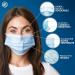 Buy EN14683 Certified 3-Layer Medical Masks - 100 Disposable Surgical Masks (BFE 98%) - Blue Oral Protection Masks for International Shipping - Buy Online on GoSupps.com