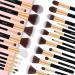 Refand 29-Piece Professional Makeup Brush Set with PU Leather Case - Premium Kabuki Brushes for Foundation, Blending, Powder, Blush, Concealers, Eye Shadows - Complete Make Up Kit - Buy Online on GoSupps.com