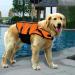 Dog Life Jacket | Swimming Safety Vest for Small & Big Dogs | Orange Waterproof Coat with Grip - Buy Online on GoSupps.com