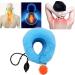 SAFWEL Cervical Neck Traction Device - Inflatable Neck Support Collar for Effective Pain Relief | International Shipping Available - Buy Online on GoSupps.com