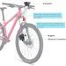 RISEPRO Wireless Bike Computer Speedometer Odometer Multi-Function Waterproof Display with Backlight - Buy Online on GoSupps.com