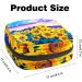 Sunflower Oil Painting Storage Bag | Portable Menstrual Cup Bag for Women & Teens - Buy Online on GoSupps.com