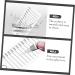 Eyelash Display Board & Grafting Tools - Eyelash Extension Tray for Beauty Salons | 10.2x5.2 CM - Buy Online on GoSupps.com