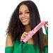 Airflow Styling Flat Iron - 2 in 1 Hair Straightener & Curler with Ceramic Plates Tourmaline Coating & 360 Vents - Sunny Styler in Pink | International Shipping Available - Buy Online on GoSupps.com