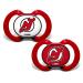 BabyFanatic Pacifier 2-Pack - NHL New Jersey Devils - Officially Licensed League Gear