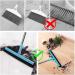 Adjustable Professional Floor Squeegee with 50 Handle - Ideal for Garage, Tile, Shower, and Hair - Foam Water Wiper - Buy Online on GoSupps.com