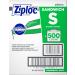 Ziploc Sandwich Bags with Easy Open Tabs - 500 Count - Buy Online on GoSupps.com