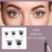 90 Clusters DIY False Eyelashes Kit - Reusable Soft Natural Russian Lashes Extensions - Clear Glue Included - 10-16mm C CC D Curl - Buy Online on GoSupps.com
