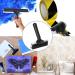 ZOEYES 4 Pack Rubber Brayer Roller for Crafting and Painting - Black (2.4/4/5.9/7.9 inches) | Ink Printmaking Roller Tool for Block Stamping, Wallpapers, and Gluing Application - Buy Online on GoSupps.com
