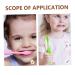FRCOLOR 10pcs Travel Toothbrush Set for Kids - Ideal for Camping & Household Use | Soft Nylon Bristles - Buy Online on GoSupps.com