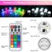 12pcs Submersible Mini LED Lights | Waterproof RGB Tea Lights with Remote - Ideal for Aquarium, Pool, Garden, Vase, Pond, Party, Christmas Decor - Buy Online on GoSupps.com