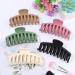 Large Claw Hair Clips 8 Pack - Non-slip Hair Clamps for Thick Hair - Women's Jaw Clips - Buy Online on GoSupps.com