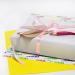 Pink Ribbon 1/4 36 Yards Satin Roll - Ideal for Scrapbooking, Weddings, Baby Showers, and More - Buy Online on GoSupps.com