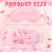 Jexine 24 Pcs Spa Headband Plush Sleep Eye Mask Bulk Set - Simple Style | Makeup Headband for Face Washing, Sleepover Party Supplies for Women - Buy Online on GoSupps.com
