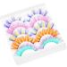 FOMIYES 15 Pairs Colored False Eyelashes Russian Curl Lashes Makeup Eye Lashes Fluffy False Eyelashes Fake Lashes False Lashes Wispy False Eyelashes Fluffy Extend Make up Imitation - Buy Online on GoSupps.com